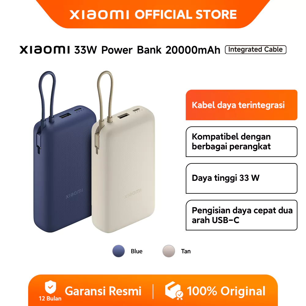Review Power Bank Xiaomi 33W 20000mAh: Pengisian Cepat & Aman untuk Perjalanan